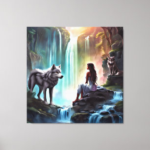 Fantasy- Premium Wrapped Canvas (Gloss) Print