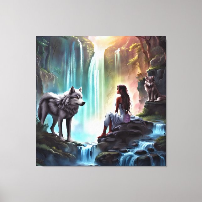 Fantasy- Premium Wrapped Canvas (Gloss) Print (Front)
