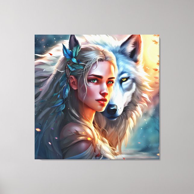 Fantasy- Premium Wrapped Canvas (Gloss) Print (Front)