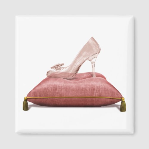 Fantasy Princess Glass Slipper Cinderella Magnet