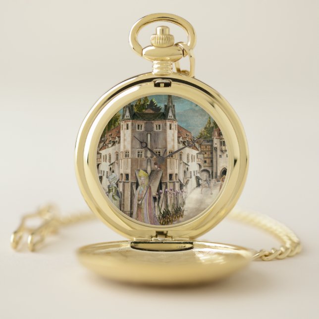 Fantasy Princess Pocket Watch (Inside)