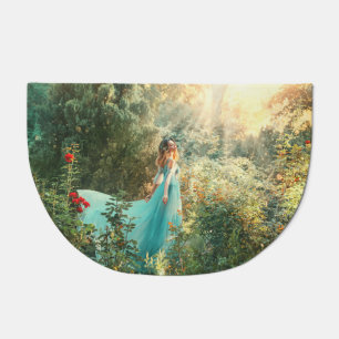 Fantasy Princess: Summer Nature Vintage. Doormat