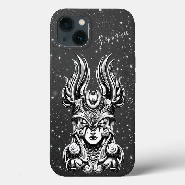Fantasy Princess Viking Warrior  Case-Mate iPhone Case (Back)