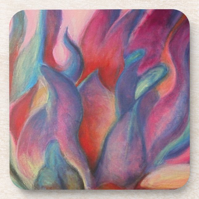 Fantasy Protea Beverage Coaster (Front)