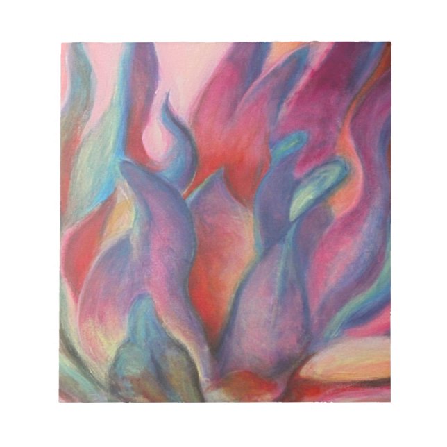 Fantasy Protea Notepad (Front)