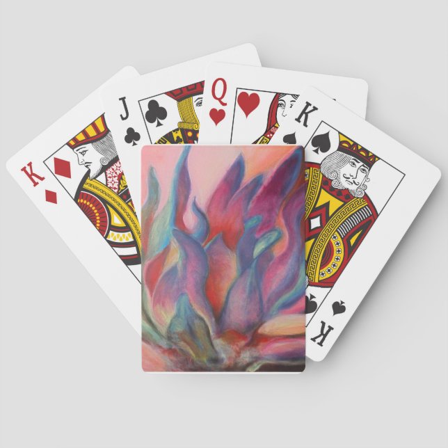 Fantasy Protea Poker Cards (Back)
