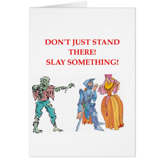 fantasy pun cards (Front)
