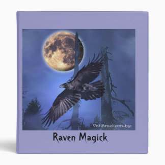 Fantasy Raven Binder