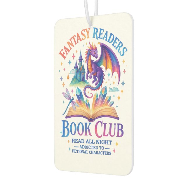 Fantasy Readers Book Club....  Air Freshener (Left)