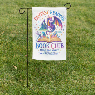 Fantasy Readers Book Club.... Garden Flag