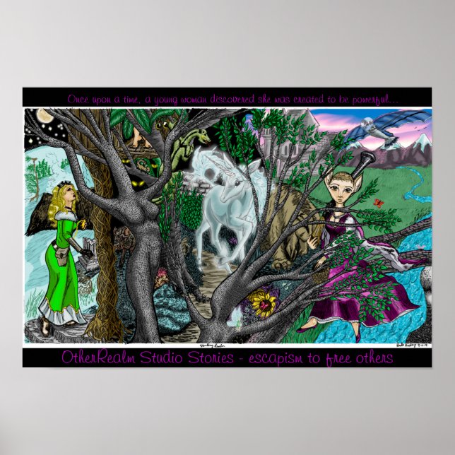 Fantasy Realm poster (Front)