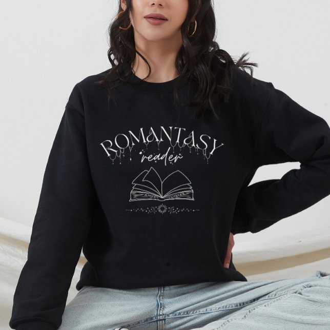 Fantasy Romance Romantasy Book Lovers Sweatshirt (Creator Uploaded)