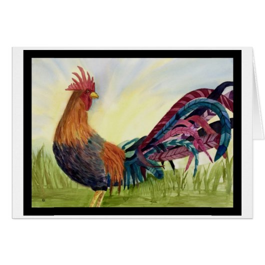 Fantasy Rooster Cards (Front Horizontal)