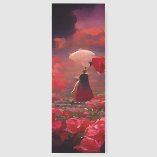 Fantasy Rose Field Under the Sky Bookmarks