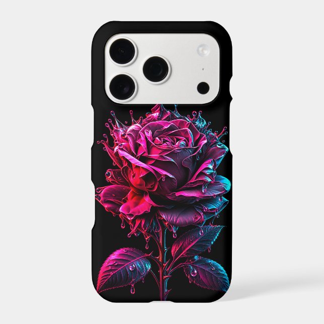 Fantasy rose iphone case (Back)