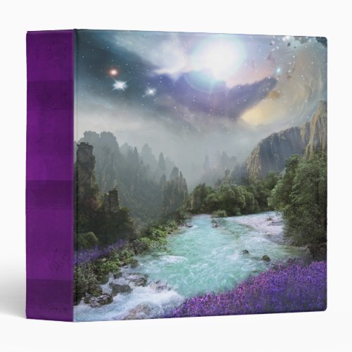 Fantasy Scenic Nature Landscape Binder