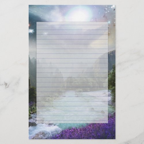 Fantasy Scenic Nature Landscape Stationery