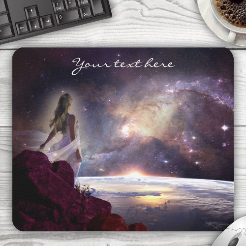 Fantasy Sci_fi Space Mouse Pad