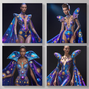 Fantasy, Science Fiction Costumes Acrylic Photo Tile