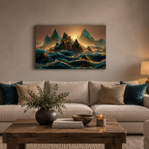 Fantasy Seascape 36x24 Gallery Wrap