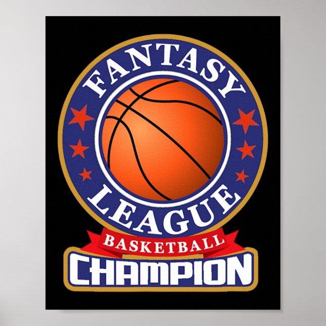 Fantasy Sketll League Champion Victory Trophy  Poster (Front)