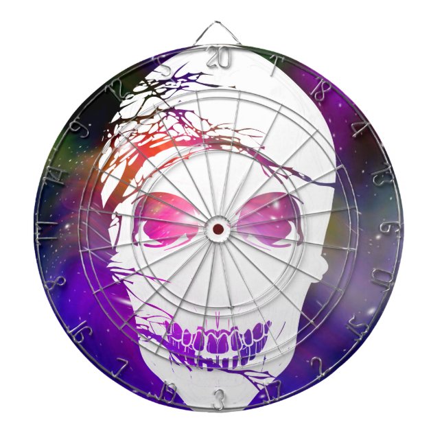Fantasy Skull #7 Dart Board (Front)