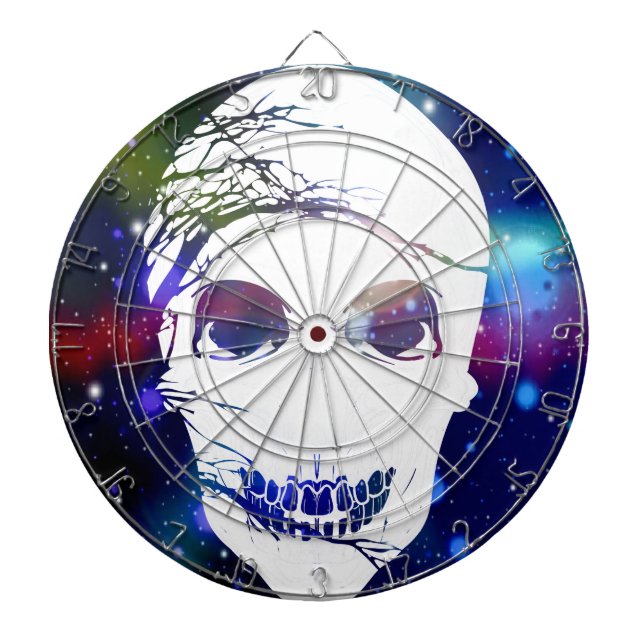 Fantasy Skull Dart Board (Front)