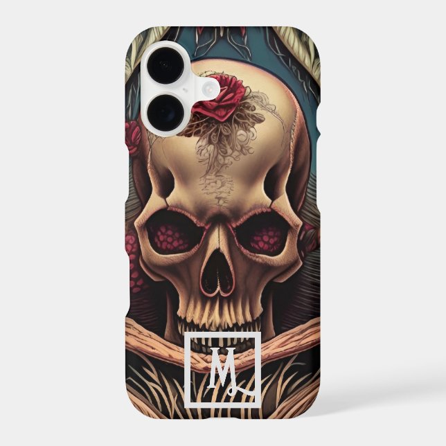 Fantasy Skull Iphone Case (Back)