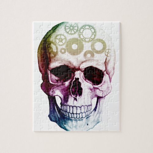 Fantasy Skull Tattoo Jigsaw Puzzle