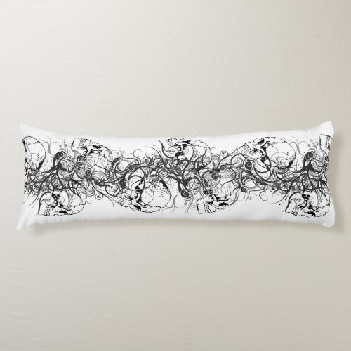 Fantasy Skulls Body Pillow