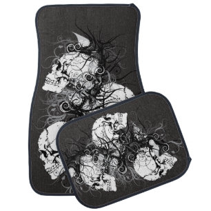 Fantasy Skulls Car Floor Mat