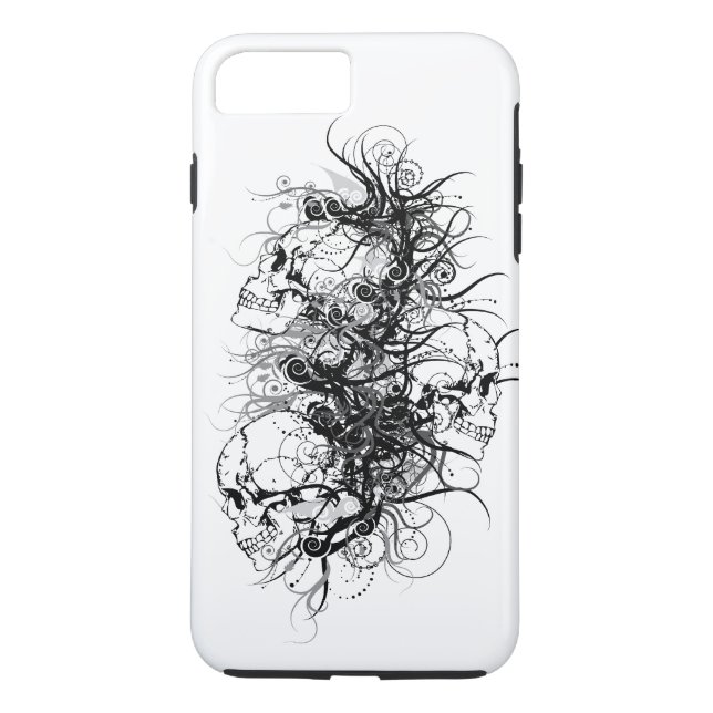 Fantasy Skulls Case-Mate iPhone Case (Back)