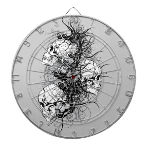 Fantasy Skulls Dart Board