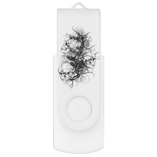 Fantasy Skulls Flash Drive