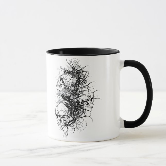 Fantasy Skulls Mug (Right)