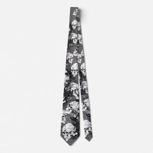 Fantasy Skulls Neck Tie