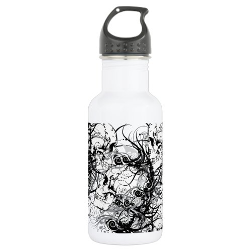 Fantasy Skulls Stainless Steel Water Bottle