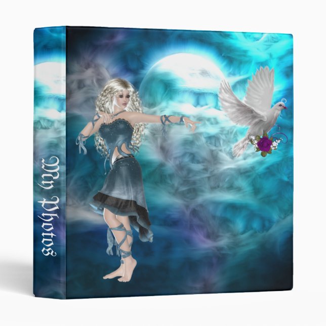 Fantasy Sky Siren 3 Ring Binder (Front/Spine)