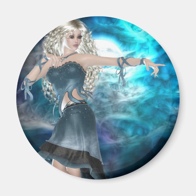 Fantasy Sky Siren Magnet (Front)
