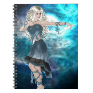 Fantasy Sky Siren Notebook
