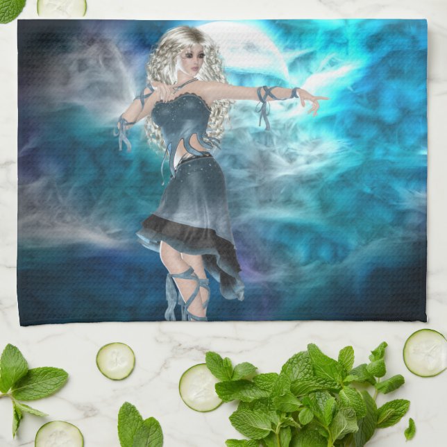Fantasy Sky Siren Towel (Folded)