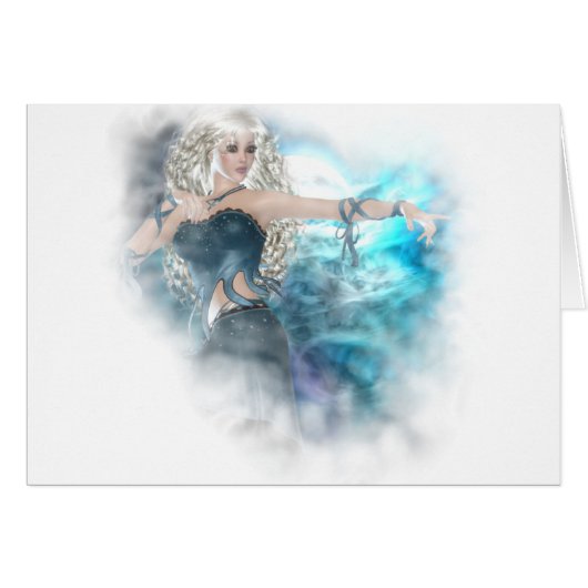 Fantasy Sky Siren Vignette Cards (Front Horizontal)