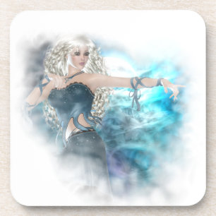 Fantasy Sky Siren Vignette Coaster