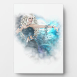 Fantasy Sky Siren Vignette Plaque