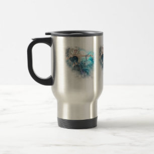Fantasy Sky Siren Vignette Travel Mug