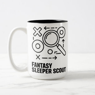 Fantasy Sleeper Scout Two-Tone Coffee Mug