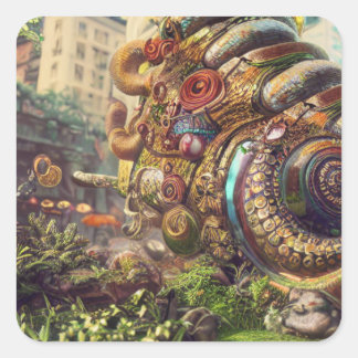 Fantasy Snail Art Deviant Art Snail Shell Sticker
