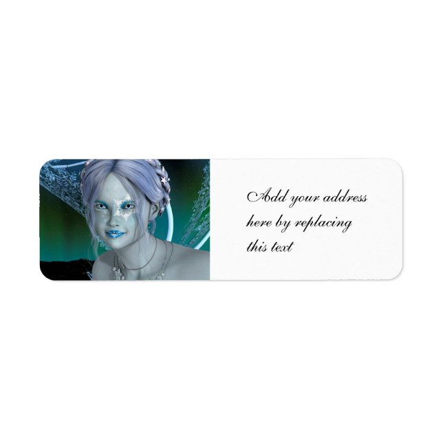 Fantasy Snow Fairy Label (Front)