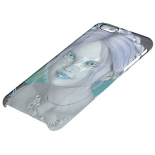 Fantasy Snow Fairy Clear iPhone 6 Plus Case