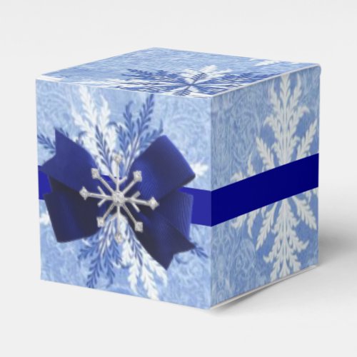 Fantasy Snowflakes 1 Favor Boxes